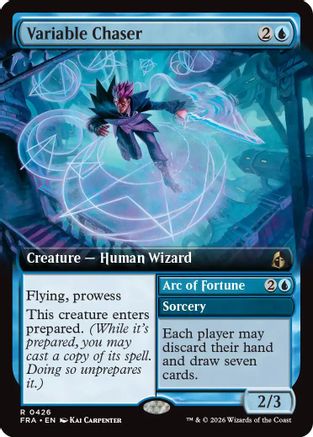 Variable Chaser (Extended Art) (426) [Reality Fracture] foil