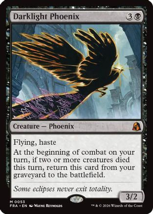 Darklight Phoenix (53) [Reality Fracture] foil