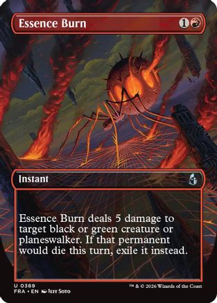 Essence Burn (Borderless) (369) [Reality Fracture] foil