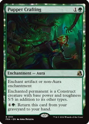 Puppet Crafting (111) [Reality Fracture] foil