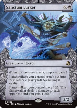 Sanctum Lurker (Showcase) (342) [Reality Fracture] foil