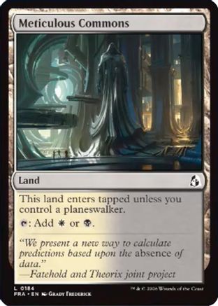 Meticulous Commons (184) [Reality Fracture] foil