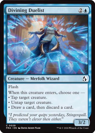 Divining Duelist (29) [Reality Fracture] foil