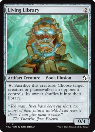 Living Library (172) [Reality Fracture] foil