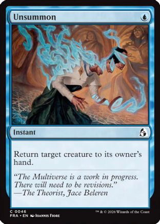 Unsummon (46) [Reality Fracture] foil