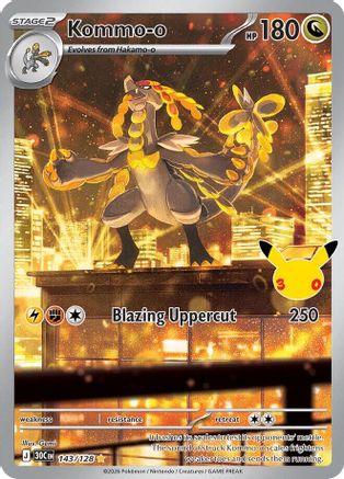 Kommo-o - 143/128 (143) [ME: 30th Celebration] Holofoil-1