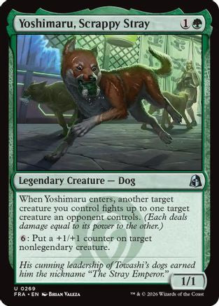 Yoshimaru, Scrappy Stray (269) [Reality Fracture] foil
