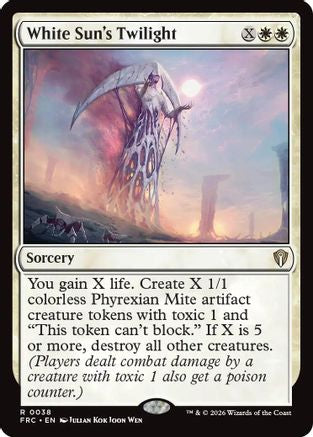 White Sun's Twilight (38) [Commander: Reality Fracture]