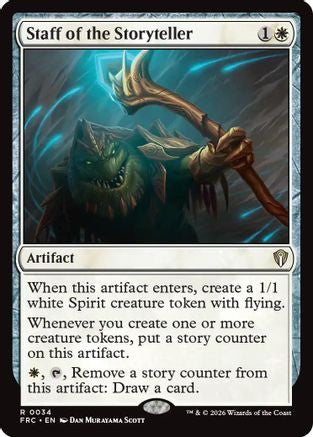 Staff of the Storyteller (34) [Commander: Reality Fracture]