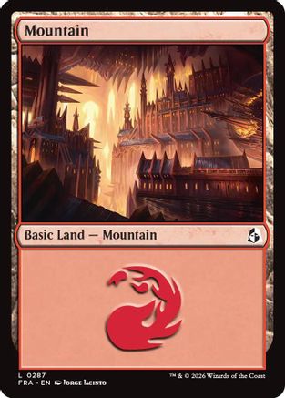 Mountain (0287) (287) [Reality Fracture] foil