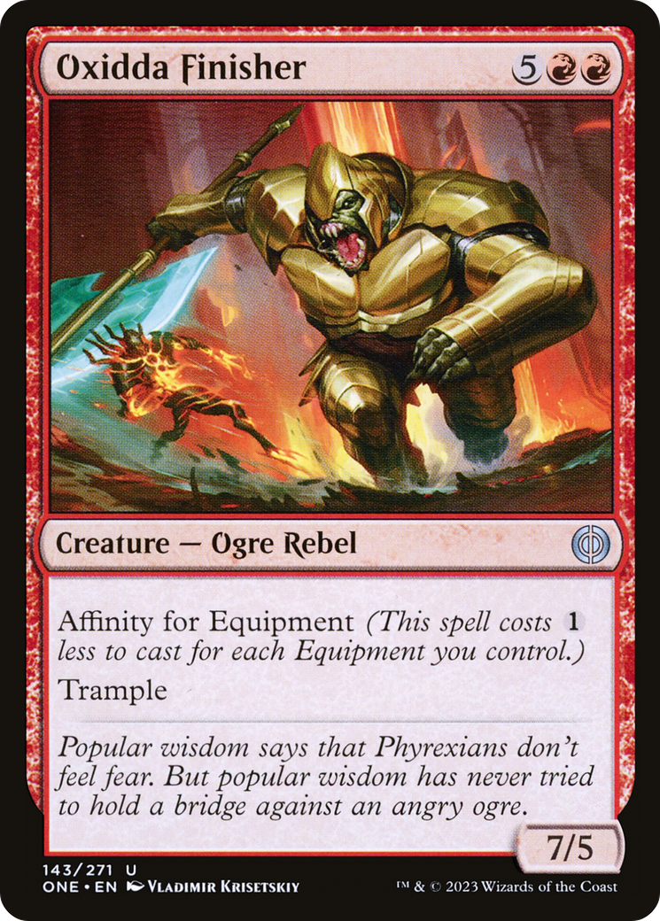Oxidda Finisher (143) [Phyrexia: All Will Be One] - Deck Out Gaming