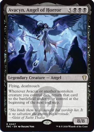 Avacyn, Angel of Horror (7) [Commander: Reality Fracture]