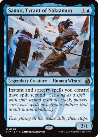 Samut, Tyrant of Naktamun (220) [Reality Fracture] foil-1