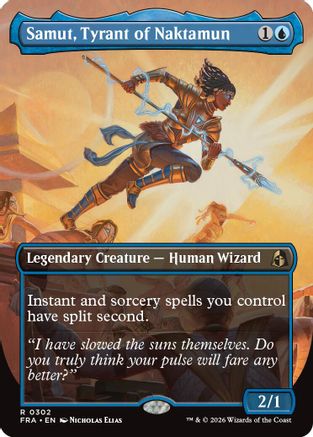 Samut, Tyrant of Naktamun (Borderless) (302) [Reality Fracture]