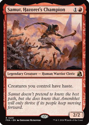 Samut, Hazoret's Champion (251) [Reality Fracture]