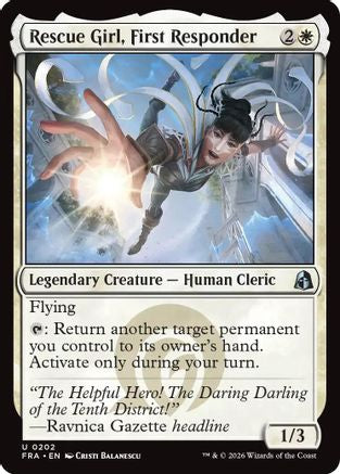 Rescue Girl, First Responder (202) [Reality Fracture] foil
