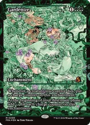 Gardenize (Showcase) (0406) (406) [Reality Fracture] foil