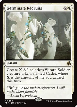Germinate Recruits (9) [Reality Fracture] foil