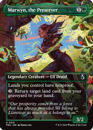 Marwyn, the Preserver (Borderless) (315) [Reality Fracture] foil