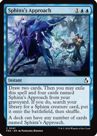 Sphinx's Approach (41) [Reality Fracture] foil