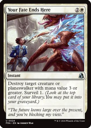 Your Fate Ends Here (24) [Reality Fracture] foil