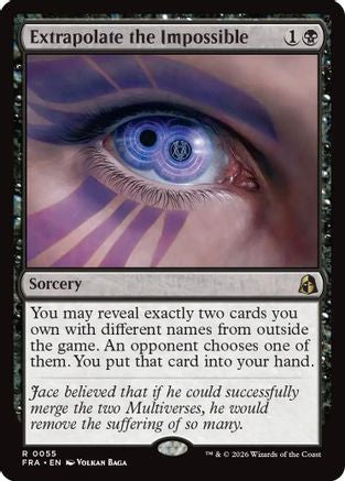 Extrapolate the Impossible (55) [Reality Fracture] foil