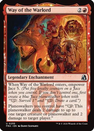 Way of the Warlord (255) [Reality Fracture] foil