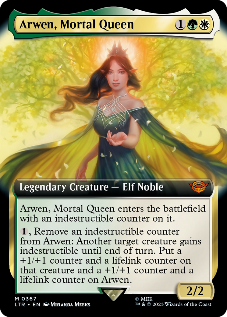 Arwen, Mortal Queen (Extended Art) (367) [The Lord of the Rings: Tales of Middle-earth] - Deck Out Gaming