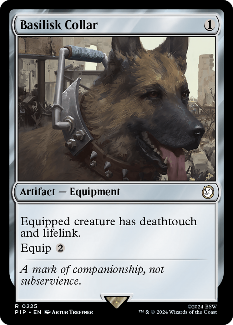Basilisk Collar (225) [Fallout] foil - Deck Out Gaming
