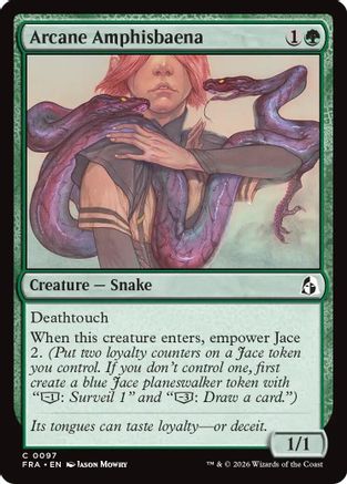 Arcane Amphisbaena (97) [Reality Fracture]