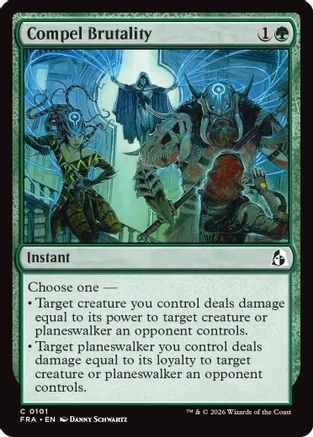Compel Brutality (101) [Reality Fracture] foil