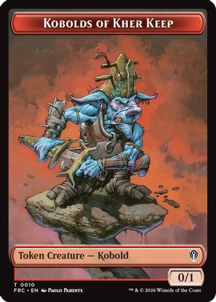 Kobolds of Kher Keep // Phyrexian Mite Double-Sided Token (10) [Commander: Reality Fracture]