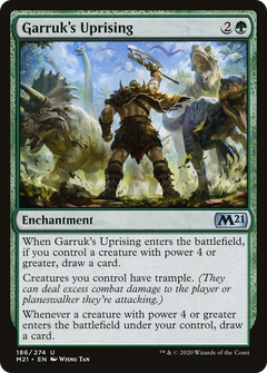 Garruk's Uprising (186) [Core Set 2021] foil - Deck Out Gaming