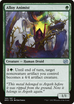 Alloy Animist (166) [The Brothers' War] - Deck Out Gaming