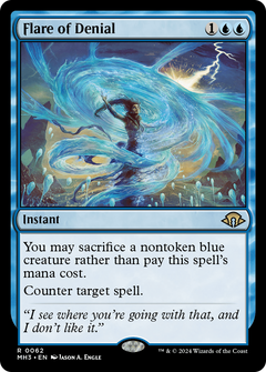 Flare of Denial (62) [Modern Horizons 3] foil - Deck Out Gaming