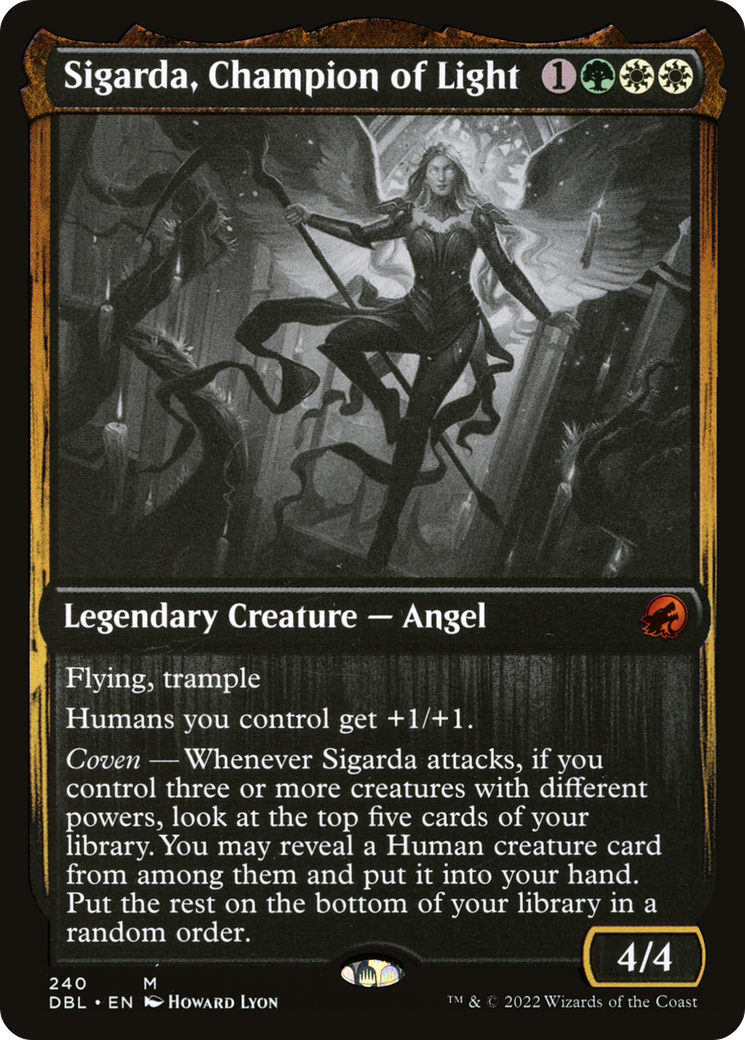 Sigarda, Champion of Light (240) [Innistrad: Double Feature] - Deck Out Gaming
