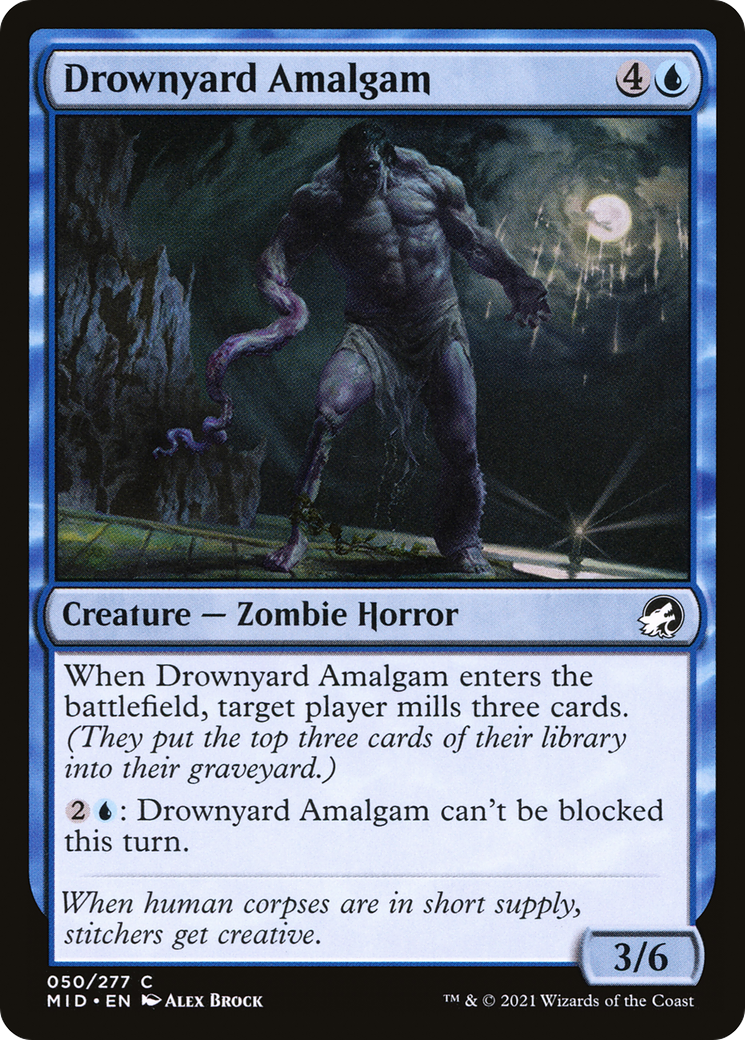 Drownyard Amalgam (50) [Innistrad: Midnight Hunt] foil - Deck Out Gaming