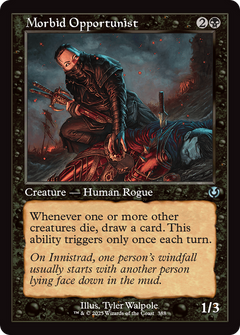Morbid Opportunist (Retro Frame) (388) [Innistrad Remastered] - Deck Out Gaming