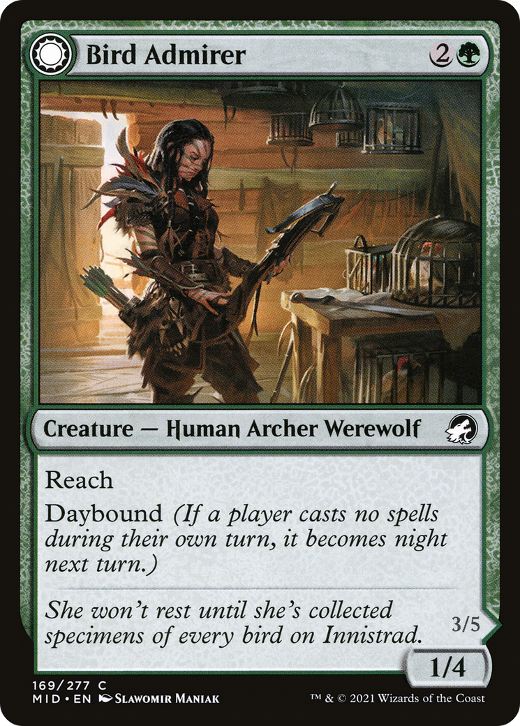Bird Admirer (169) [Innistrad: Midnight Hunt] - Deck Out Gaming
