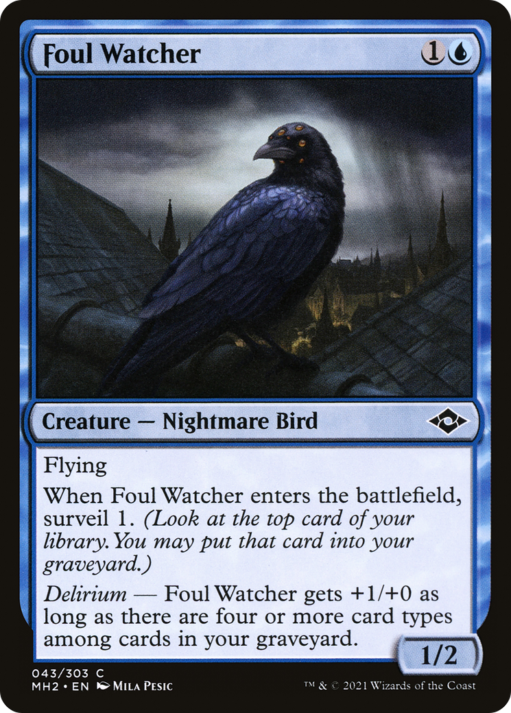 Foul Watcher (43) [Modern Horizons 2] foil - Deck Out Gaming