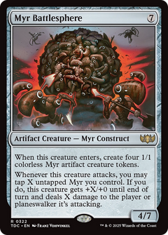Myr Battlesphere (322) [Commander: Tarkir: Dragonstorm] - Deck Out Gaming