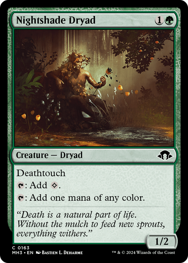 Nightshade Dryad (163) [Modern Horizons 3] foil - Deck Out Gaming
