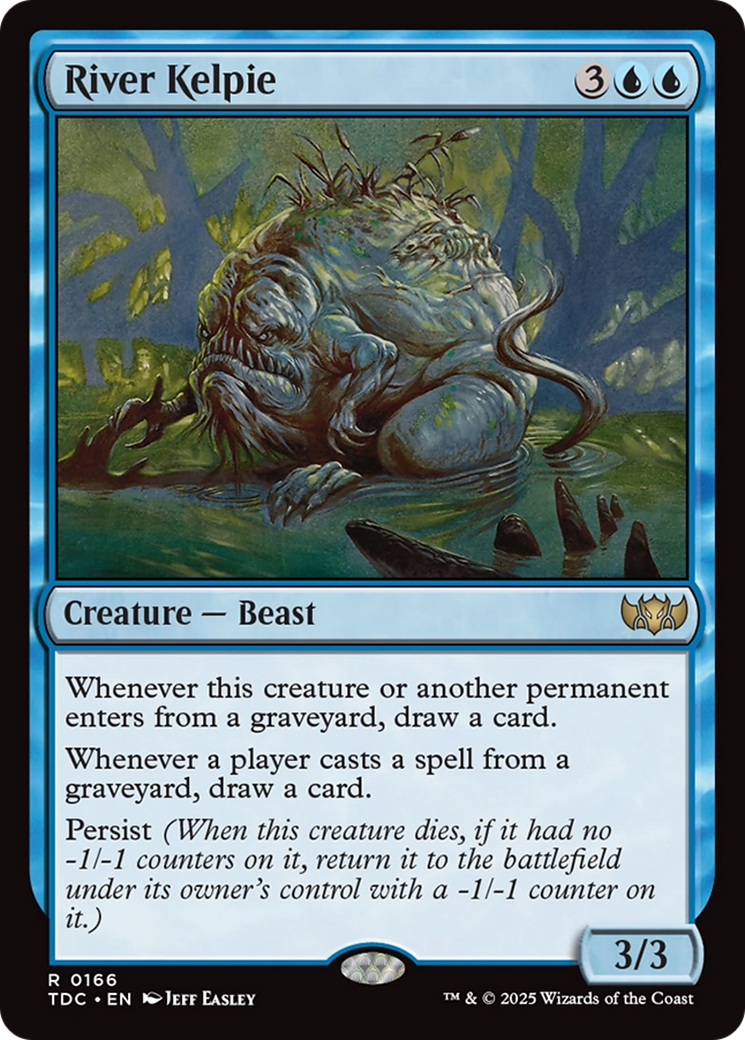 River Kelpie (166) [Commander: Tarkir: Dragonstorm] - Deck Out Gaming