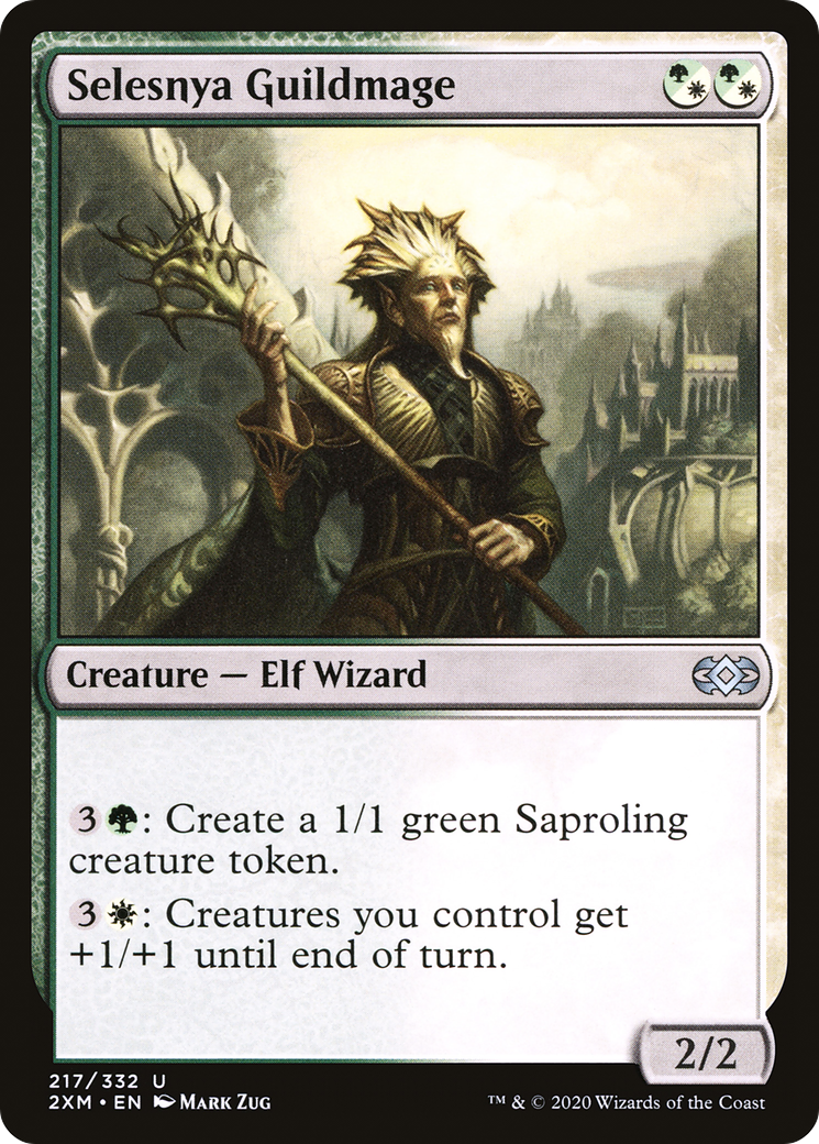 Selesnya Guildmage (217) [Double Masters] - Deck Out Gaming