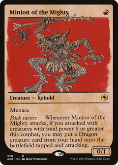Minion of the Mighty (320) [Adventures in the Forgotten Realms] foil - Deck Out Gaming