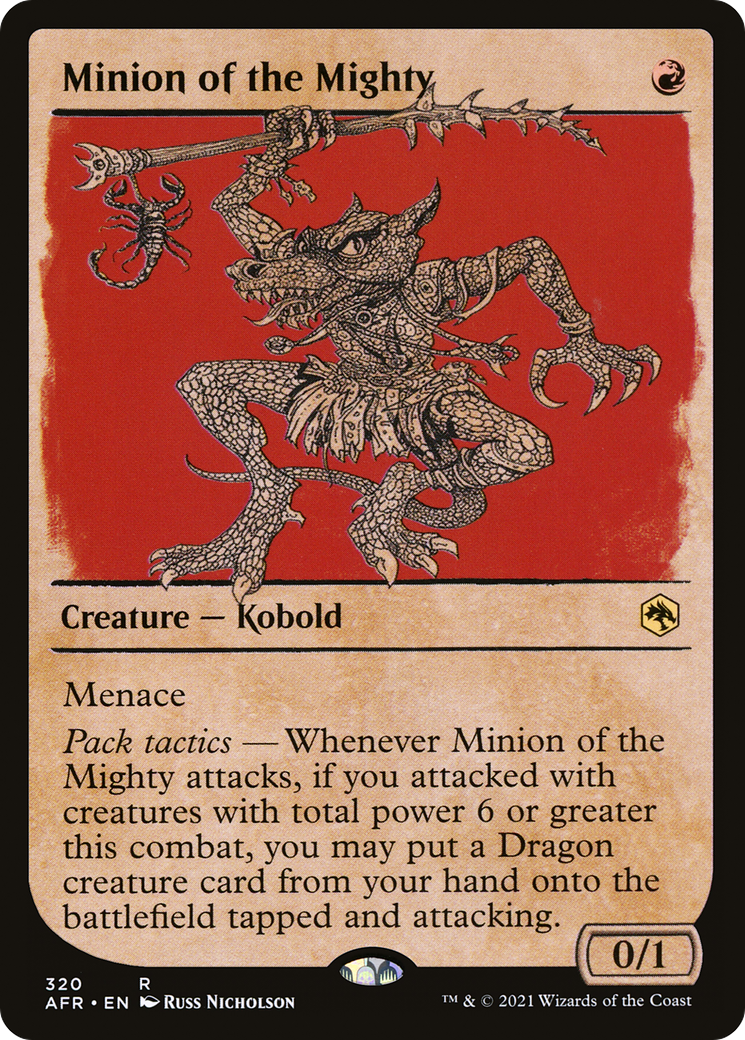 Minion of the Mighty (320) [Adventures in the Forgotten Realms] - Deck Out Gaming