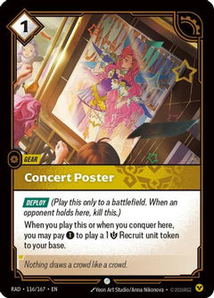 Concert Poster (116/167) [Radiance]-1
