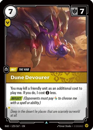Dune Devourer (125/167) [Radiance]-1
