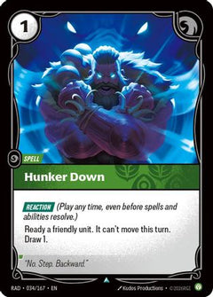 Hunker Down (034/167) [Radiance]-1
