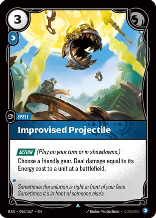 Improvised Projectile (056/167) [Radiance]